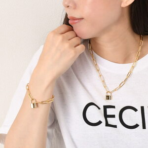 REAL STYLE ネックレス ブレスレット レディース チェーン ロックキー 南京錠 アクセサリー 30代 40代 50代 カジュアル おしゃれ かっこいい 韓国ファッション チンチャコリア アクセサリー