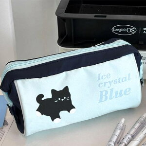 REAL STYLE ポーチ 小物入れ レディース ペンケース 筆箱 メイクポーチ 大容量 犬 猫 動物 おしゃれ 男子 女子 学校 かわいい 旅行 バニティ バッグ・鞄