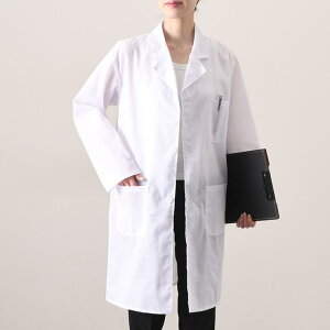 REAL STYLE 白衣 メンズ レディース 大きいサイズ 長袖 おしゃれ シングル 男性 女性 ドクターコート 診察衣 実験衣 医療 学生 医師 看護師 ルームウェア・パジャマ