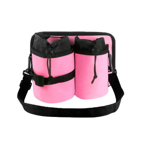 REAL STYLE ドリンクホルダー スーツケース キャリーケース 旅行 トラベル ペットボトルカバー 水筒 保冷 保温 ショルダー 斜めがけ 肩掛け カップ ファッション雑貨