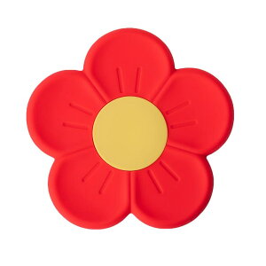 REAL STYLE 鍋敷き おしゃれ シリコン 北欧 17cm コースター お花 花型 大きめ キッチン用品 雑貨 なべ敷き 鍋しき 水滴対策 日用品 オーブン 食器・キッチン用品