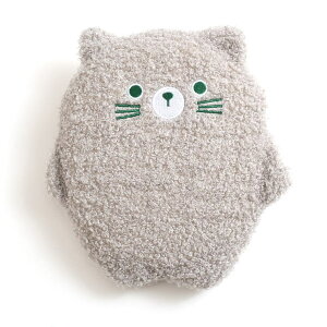 REAL STYLE 湯たんぽ 猫 くま ぬいぐるみ カバー付き ミニ お湯 注水式 カイロ おしゃれ かわいい 小さい ゆたんぽ 防寒 暖かい 寒さ対策 冷え対策 寝具・インテリア雑貨