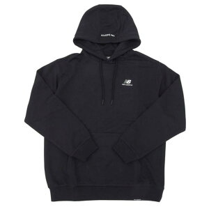 Riverall New Balance �j���[�o�����X �p�[�J�[ �t�[�f�B�[ �v���I�[�o�[ �����Y ���f�B�[�X L �R�b�g�� �u���b�N Essential Small Logo Hoodie NBN0E11013-BLACKL New Balance