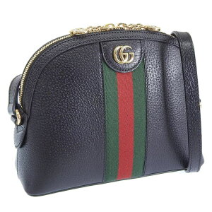 Riverall GUCCI�@�O�b�` �o�b�O ���f�B�[�X �V�����_�[�o�b�O �A�E�g���b�g ���U�[ �u���b�N OPHIDIA HANDBAG 719881DJ2DG1060 GUCCI �o�b�O�E��