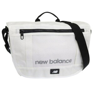 �y10��OFF�N�[�|���I9/11(��)1:59�܂ŁzRiverall NEW BALANCE �j���[�o�����X �o�b�O �����Y ���f�B�[�X �V�����_�[�o�b�O S �i�C���� �z���C�g HIDDEN MESSENGER BAG NBGCESS201-WHITE