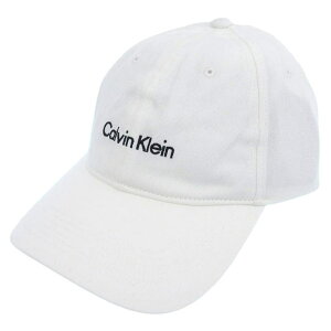 Riverall CALVIN KLEIN �J���o���N���C�� �X�q �����Y ���f�B�[�X �x�[�X�{�[���L���b�v ONE SIZE �R�b�g�� �z���C�g 4D5003G110 CALVIN KLEIN �X�q