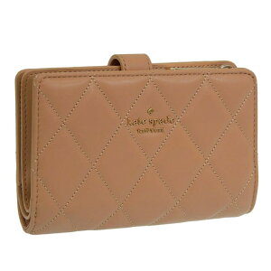 Riverall KATE SPADE �P�C�g�X�y�[�h CAREY MEDIUM COMPACT BIFOLD WALLET �L�����[ �~�f�B�A�� ��܂� ���z ���U�[ M�T�C�Y ���z