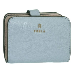 Riverall FURLA �t���� ���z ���f�B�[�X ��܂���z ���U�[ �u���[×�x�[�W�� �J�����A FURLA CAMELIA S COMPACT WALLET WP00315ARE0003593