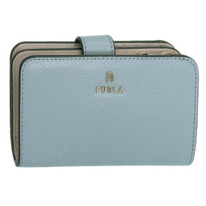Riverall FURLA �t���� ���z ���f�B�[�X ��܂���z ���U�[ �u���[×�x�[�W�� �J�����A FURLA CAMELIA M COMPACT WALLET WP00314ARE0003593S ���z