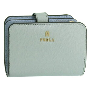 Riverall FURLA �t���� ���z ���f�B�[�X ��܂���z ���U�[ ���C�g�u���[ �J�����A FURLA CAMELIA S COMPACT WALLET WP00315ARE0003788S ���z
