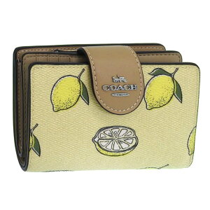 Riverall COACH R[` z fB[X ܂z AEgbg CG[}` ~fBAR[i[WbvEHbg vg MD CRN ZP LEMONN PRNT CAP02SVXUC COACH z