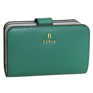 Riverall FURLA �t���� ���z ���f�B�[�X ��܂���z ���U�[ �O���[��×�O���[ �J�����A FURLA CAMELIA M COMPACT WALLET WP00314ARE0004349