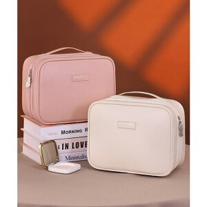 レースレディース スクエア型 大容量 ハンドル付き 多ポケット ポーチ 女性 レディース メンズ ファミリー ユニセックス ケース バッグ 旅行 スーツケース 小分け 収納 四角 整理 スクエア