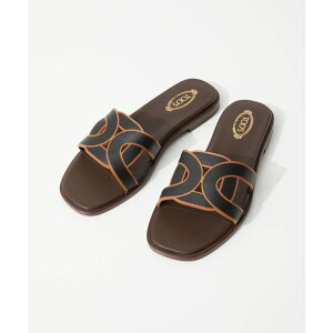 U-STREAM �g�b�Y TOD'S XXW70K0GU70 MID �T���_�� MIDOU ���f�B�[�X �V���[�Y �t���b�g�T���_�� �J�[�t���U�[ �C �I�[�v���g�D �v���[���g �M�t�g �u���b�N 23.0�`25.0cm �V���[�Y�E�C