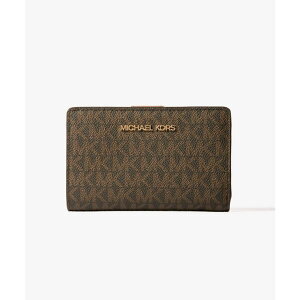 U-STREAM �}�C�P���R�[�X MICHAEL KORS Medium Signature Logo Wallet JET SET TRAVEL �r���t�H�[���h �W�b�v ��܂���z ���f�B�[�X ���z