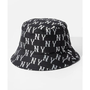�y10��OFF�N�[�|���I5/16(�y)1:59�܂ŁzU-STREAM �G���G���r�[�R���A MLB Korea Bic Classic Monogram Bucket Hat �r�b�O �N���V�b�N ���m�O���� �o�P�b�g �n�b�g NEW YORK YANKEE