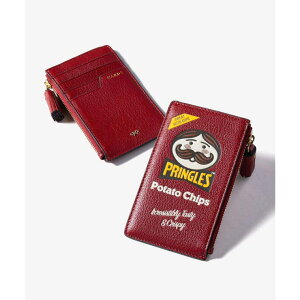 �y10��OFF�N�[�|���I4/10(��)1:59�܂ŁzU-STREAM �A�j�� �n�C���h�}�[�` ANYA HINDMARCH Anya Brands Zip Card Case Pringles Original in Shiny Capra Perrie