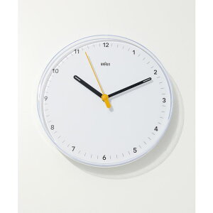 y10OFFN[|I11/27()1:59܂ŁzU-STREAM uE BRAUN Wall Clock EH[NbN Time Teacher ^CeB[`[ BC26 |v a23cm jZbNX v ubN zCg
