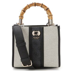yyI25OFFN[|IzGUESSyWOMENz [GUESS] KERIMA Bamboo 2 Compartment Mini Tote g[gobO fB[X obOE