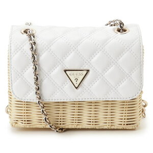 GUESSyWOMENz [GUESS] GIULLY Straw Convertible Crossbody NX{fBobO fB[X obOE