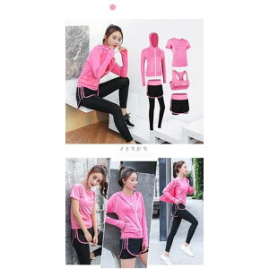 5セット美尻 ヨガパンツ レギンス レディース トップス ヨガ スポーツウェア ジム 速乾性 tシャツ