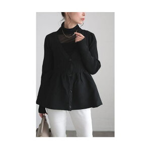 Sawa a la mode 1���ŉf������V���G�b�g�y�v�����j�b�g�J�[�f�B�K�� ���f�B�[�X �t�@�b�V���� �g�b�v�X �j�b�g �Z�[�^�[ �J�[�f�B�K�� ��l���� 40�� ���f�B�[�X�t�@�b�V���� 50�㏗�� �t�@�b