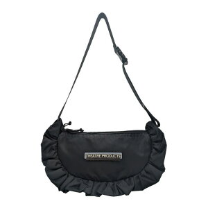 �y10��OFF�N�[�|���I4/17(��)9:59�܂ŁzTasche Jack �yTHEATRE PRODUCTS�zcl240858 NYLON FRILL ROUND SHOULDER BAG -L- �V�����_�[ ���f�B�[�X ���΂� �o�b�O ������� �M�t