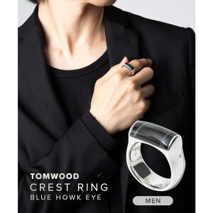 U-STREAM gEbh TOM WOOD Crest Ring Blue Howk Eye(M) 74HCRBH01S925-M / 101219M Y ANZT[ NXg O ^ChRNV Tide u[z[NACEXg[