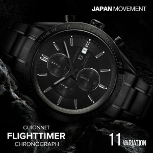 U-STREAM GUIONNET �r���v FLIGHT TIMER Chronograph �M�I�l �N���m�O���t �t���C�g�^�C�}�[ 100m�h�� �@ �A�N�Z�T���[