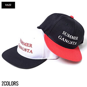 �y10��OFF�N�[�|���I6/11(��)1:59�܂ŁzDAESE TOKYO �X�q CAP �����Y RAZZIS�y���Y�zSUMMER GANGSTA CAP/�S2�F�y�L���b�v �����Y �X�q �h�J �A�W���X�^�[ �x�[�X�{�[���L���b�v Cap �傫�� �X�q ��