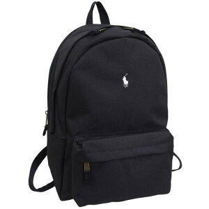 Riverall RALPH LAUREN �����t���[���� �o�b�O �����Y ���f�B�[�X �����b�N�T�b�N �u���b�N 9AR151G9O RALPH LAUREN A4�Ή� �o�b�O�E��