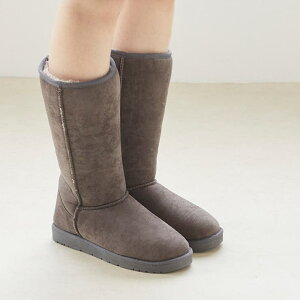 【10%OFFクーポン配布中!10/27(月)9:59まで】welleg ふわふわ フェイク ファー 2way ロング ムートンブーツ ミドルブーツ レディース フラットヒール 2cmヒール ロングブーツ ローヒール 痛くない