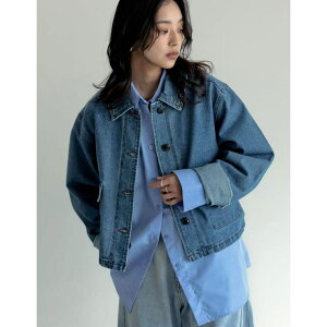 �y10��OFF�N�[�|���I4/10(��)1:59�܂ŁzRe:EDIT [2025AW COLLECTION]�f�j���V���[�g�J�o�[�I�[�� �A�E�^�[(�R�[�g�E�W���P�b�g�Ȃ�)