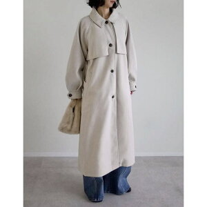 �y10��OFF�N�[�|���I4/10(��)1:59�܂ŁzRe:EDIT [2025AW COLLECTION]�E�[���^�b�`�x���g�t���X�e���J���[�R�[�g �A�E�^�[(�R�[�g�E�W���P�b�g�Ȃ�)