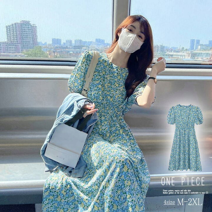 楽天市場】Miniministore 花柄 ロングワンピース レディース 春夏  