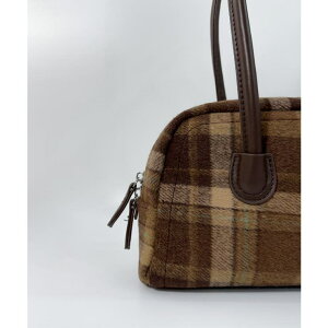 by muni:r �y3�F�W�J�z�E�B���^�[�`�F�b�N �{�X�g���o�b�O/2025 AW COLLECTION �o�b�O�E��