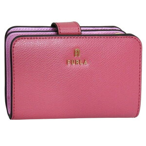 Riverall FURLA �t���� ���z ���f�B�[�X ��܂���z ���U�[ �s���N �J�����A FURLA CAMELIA M COMPACT WALLET WP00314ARE0004302S ���z