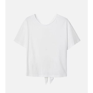 �y10��OFF�N�[�|���I4/10(��)1:59�܂ŁzLE CIEL BLEU outlet Bow Tie Back T-S �g�b�v�X