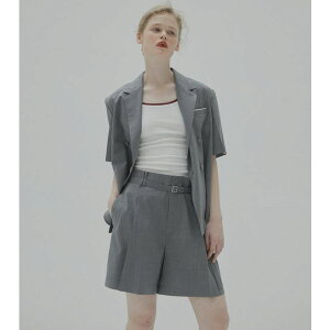 �y10��OFF�N�[�|���I4/10(��)1:59�܂ŁzLE CIEL BLEU outlet Tucked Front Sho �p���c�E�Y�{��