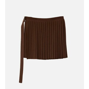 LE CIEL BLEU outlet Knit Pleats SK �X�J�[�g