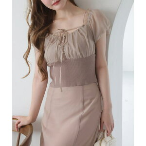 NICE CLAUP / OLIVE des OLIVE�@OUTLET �yone after another�z�I�t�V�����N���X���{���j�b�g �g�b�v�X