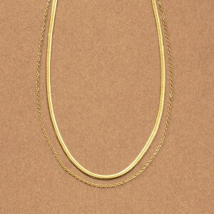 �y10��OFF�N�[�|���I1/16(��)1:59�܂ŁzCREAM-DOT �X�e�����X�� �l�b�N���X �����A�����M�[ 316L �����ςȂ� �T�[�W�J���X�e�����X ���f�B�[�X �V���[�g �X�l�[�N�`�F�[�� 2�A �d�˂Â� ���C���[