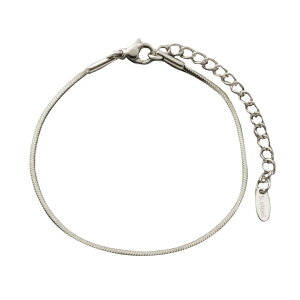 CREAM-DOT �X�e�����X�� �u���X���b�g �����A�����M�[ 316L �����ςȂ� �T�[�W�J���X�e�����X ���f�B�[�X �X�l�[�N�`�F�[�� �d�˂Â� �V���v�� ��l �ؚ� �S�[���h �V���o�[ �A�N�Z�T���[