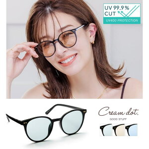 CREAM-DOT TOX fB[X UVJbg uv400 OJbg Y J[Y CgJ[ t[ {Xg ubN X[N uE t ɒBKl l JWA 