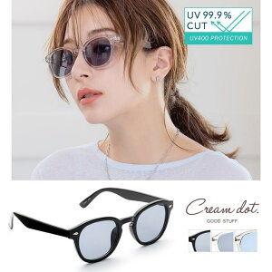 CREAM-DOT TOX fB[X UVJbg uv400 OJbg Y J[Y CgJ[ t[ EFg ubN X[N NA u[ t l ɒBKl JWA 