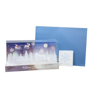 �y10��OFF�N�[�|���I4/27(��)9:59�܂Łzcinemacollection Pop up card series �N���X�}�X�J�[�h �L���[�r�b�N�|�b�v�A�b�v�J�[�h �^�E�� APJ �����t���O���[�e�B���O�J�[�h Xmas �O�b�Y ���[��cinem