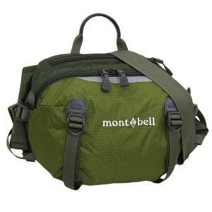 Riverall mont-bell �����x�� �o�b�O �����Y ���f�B�[�X �{�f�B�o�b�O �E�G�X�g�o�b�O �i�C���� �O���[�� �g���[�������o�[�p�b�N Trail Lumbar Pack4 1133198