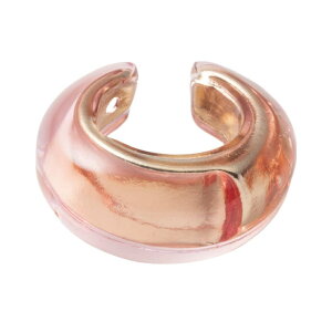 CREAM-DOT イヤーカフ レディース イヤーカフス イヤカフ ウェアリング イヤリング 片耳用 メタル クリア 透明 ぷっくり 大人 ピンク グリーン ブルー アクセサリー