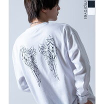 楽天市場】天使 羽（トップス｜メンズファッション）の通販 天使の羽 グラフィック Tシャツ ホワイトswag