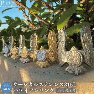 �y10��OFF�N�[�|���I1/16(��)1:59�܂Łz�A�N�Z�T���[�V���b�vPIENA �����O �����Y �T�[�W�J���X�e�����X316L�� �n���C�A���W���G���[ �n���W�� �C�[�O�� �h ���V �� �R�C�� �v�������A �X�N���[�� 